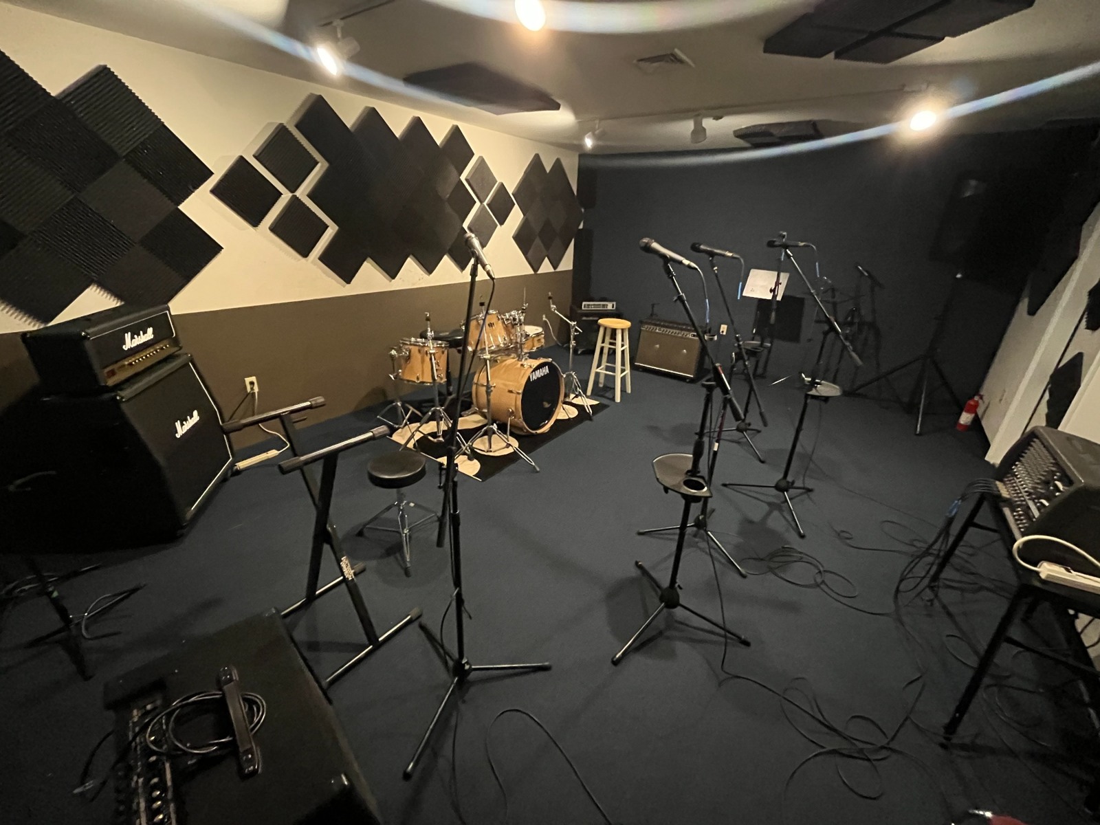 Approved photo of the actual HomeFront 2.0 rehearsal studio